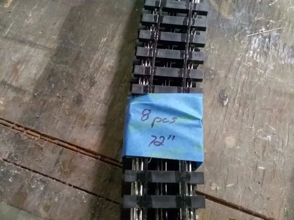 GarGraves 72-101 O Scale 72" "Phantom" w/Tinplate Outside Rails, 8 Pcs - Image 2 of 2