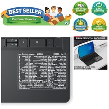 Word/Excel Windows Shortcut Sticker  Reference Guide Keyboard Shortcuts  Wo...