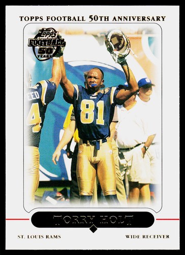 Torry Holt, 2005 Topps, #95, St. Louis Rams, - Picture 1 of 2