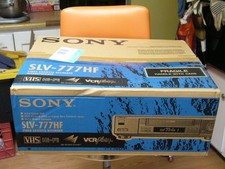 NEW Sony SLV-777HF HiFi Stereo 4 Head VHS Player VCR Video Cassette Recorder