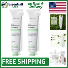 Fluoride-Free Nano Hydroxyapatite Toothpaste for Sensitive Teeth, Ela Mint, 2Pk