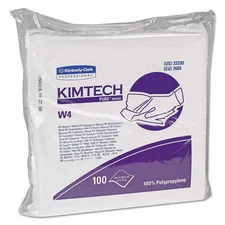 Kimberly-Clark  33330 Pure Disposable Wiper with W4 Dry, 12" Length X 12" Width,