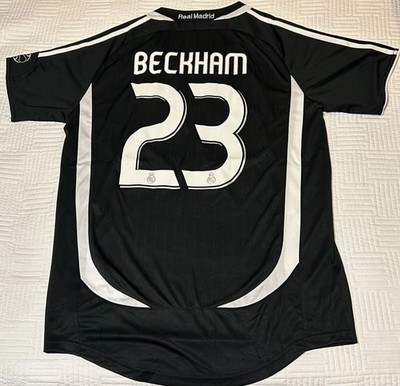Retro Real Madrid 06-07 David Beckham Jersey Size XL | eBay
