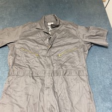 Walls Master Made One Piece Coveralls Men 50 Regular Gray Non Insulated Workwear