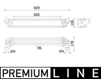 Mahle LadeluftküHler LLK KüHler FüR Opel Astra K
