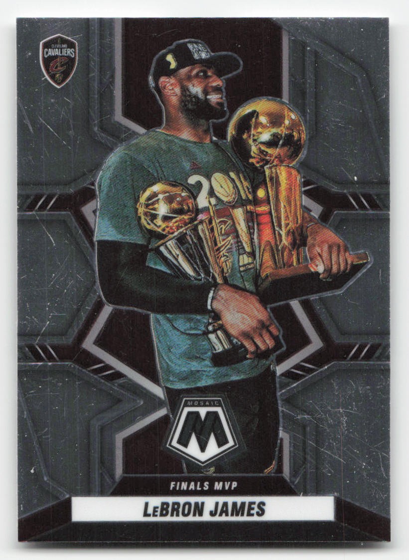 2021-22 Panini Mosaic #298 LeBron James