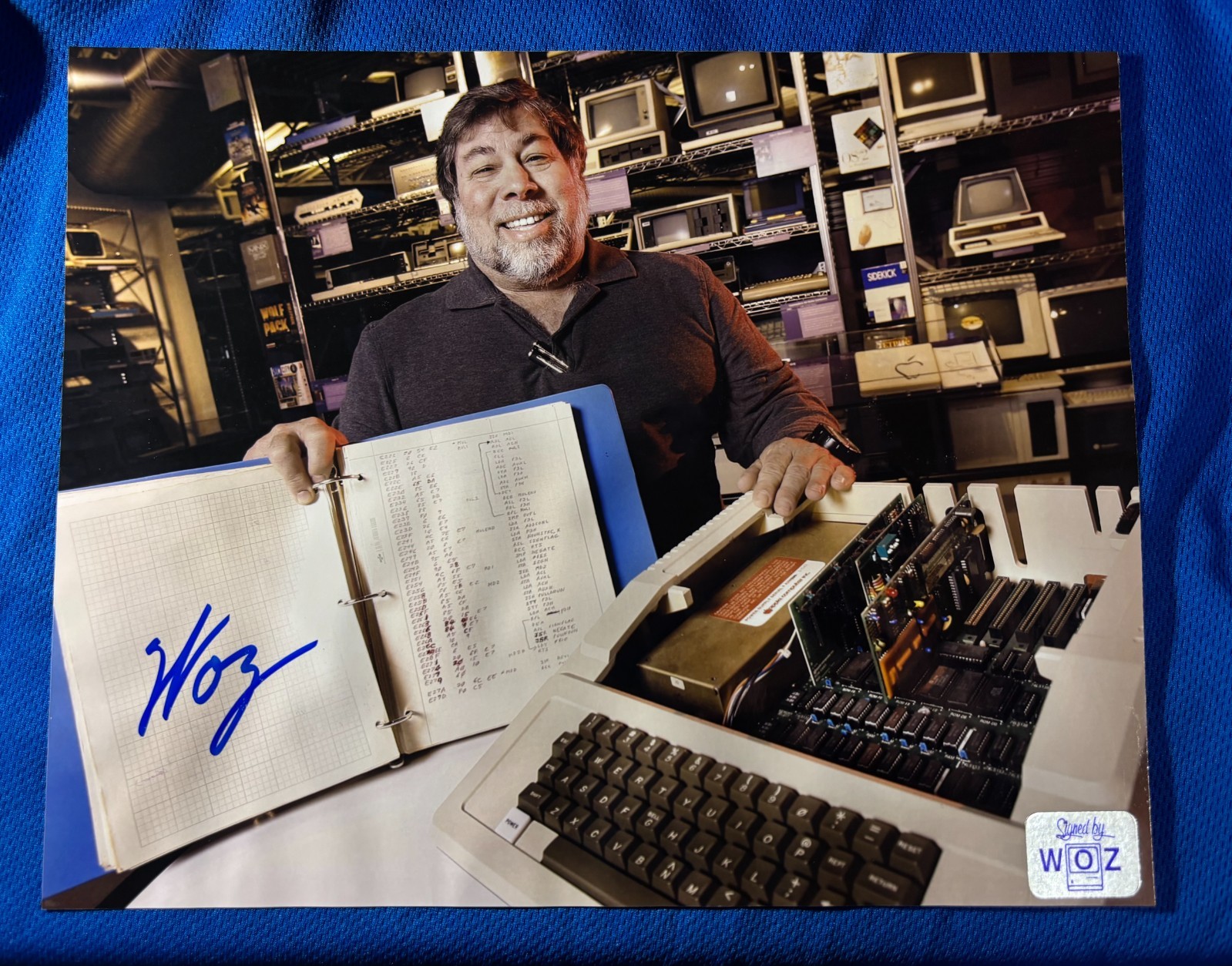 Steve Woz Wozniak SIGNED 8x10 PHOTO Co-Founder APPLE II COMPUTER -AUTOGRAPHED