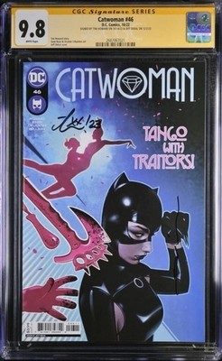 Catwoman #46 - CGC SS 9.8 Signed 2x by Tini Howard & Jeff Dekal - Batman Harley