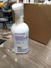 ATTITUDE Fruit & Vegetable Wash, Food-Safe Produce 27.1 Fl Oz 442 Dt 