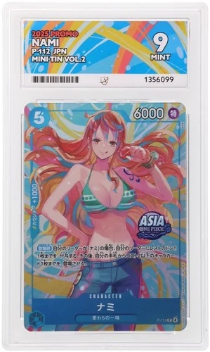 Nami (P-112) (V.1) 112 ACE graded card