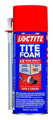 Loctite 1988753 White Polyurethane Insulating Foam Sealant 12 oz. (Pack of 12)