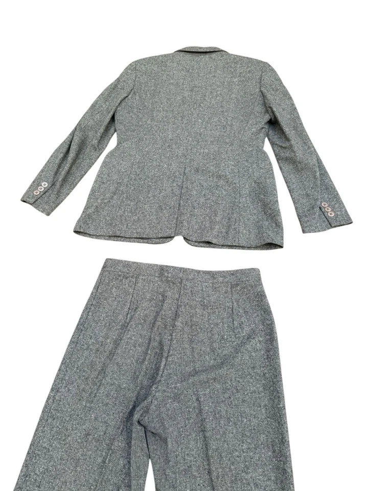 Traje Pantalones Alexander McQueen Vintage Gris Lana Talla IT 44 (se adapta a M) Foto 4 de 4