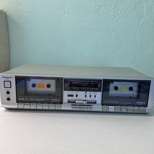 Technics RS-B11W Double Cassette Tape Deck Dolby High Speed Dubbing Mixing Works