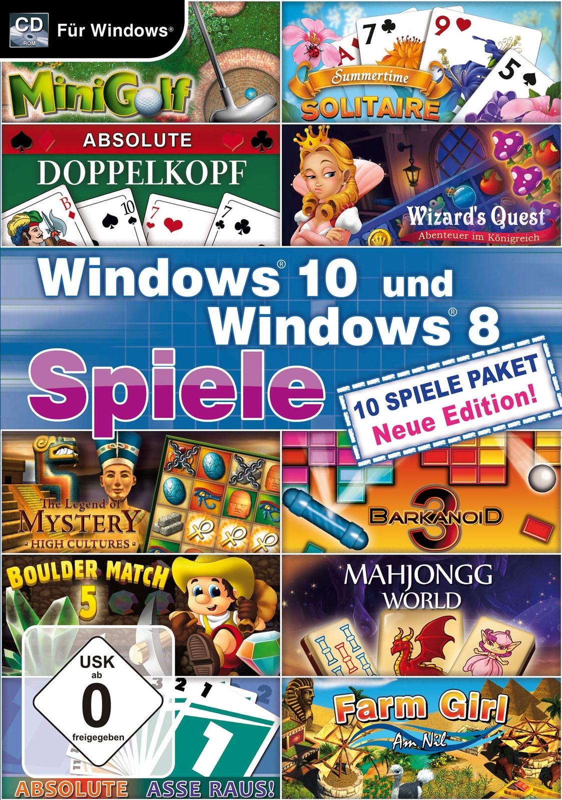 Windows 10 und Windows 8 Spiele - Neue Edition (PC) (PC)