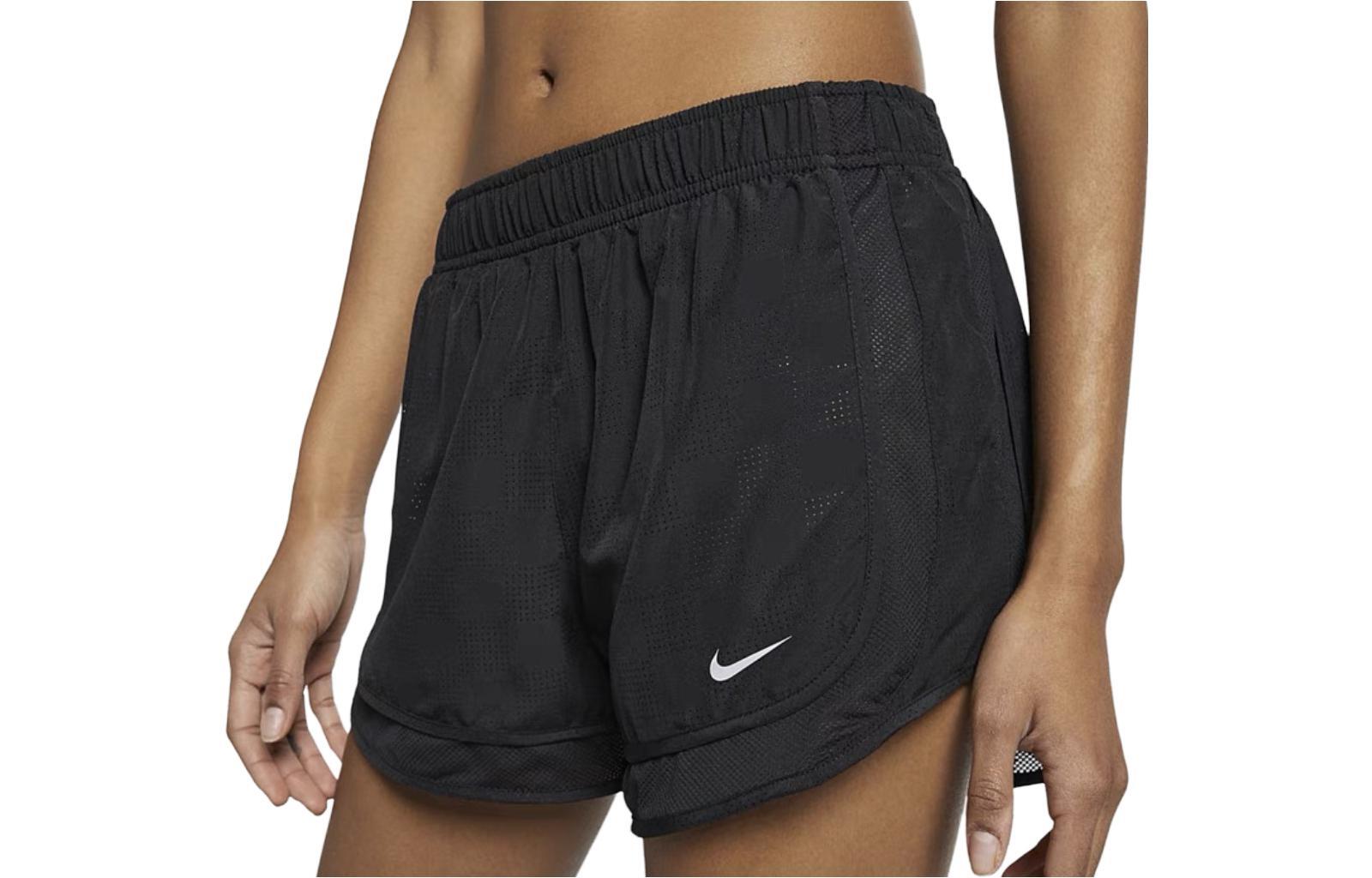 Тренировочные шорты с эластичным поясом и принтом с логотипом Nike