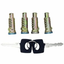 For MERCEDES SPRINTER VW LT 1995-2006 Door Lock Barrel Cylinder Set of 4 + Keys