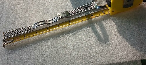 Longines 1968 Kestenmade Beads of Rice watch bracelet For Parts Or Repair - Picture 7 of 18