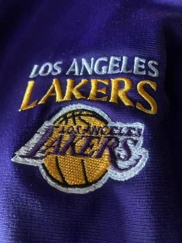 Los Angeles Lakers Authentic NBA Warm Up Pants SZ. XXL+2" Purple/Yellow - Picture 6 of 11