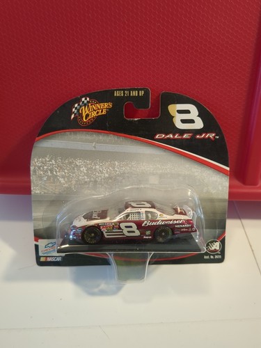 2005 Winners Circle 1/64 Dale Earnhardt Jr #8 Budweiser Car Vhtf White And Red - Picture 3 of 5