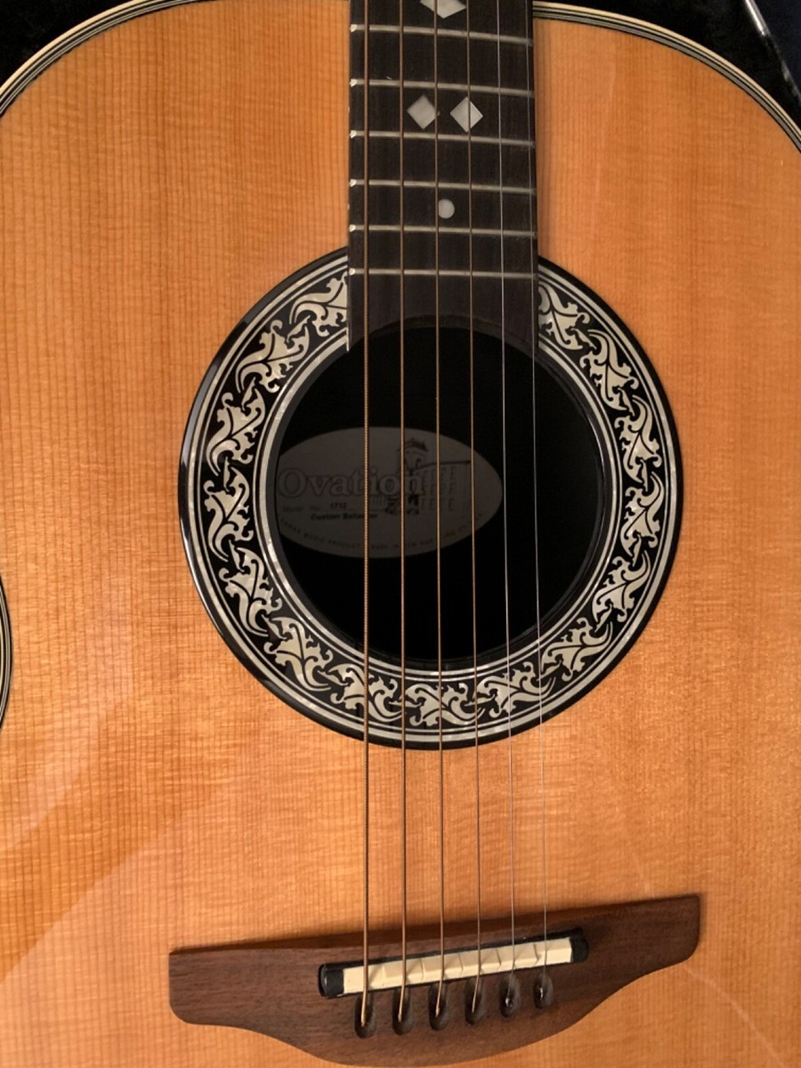 【希少】Ovation USA 1712 Custom Balladeer Ovation 1712 Custom Balladeer | Reverb