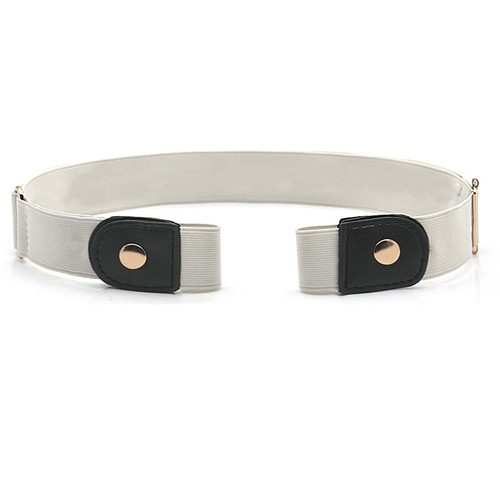 Uomo Donna Buckle-Free Elastico Invisibile Girovita Cintura per Jeans No Bulge & - Imagen 16 de 25
