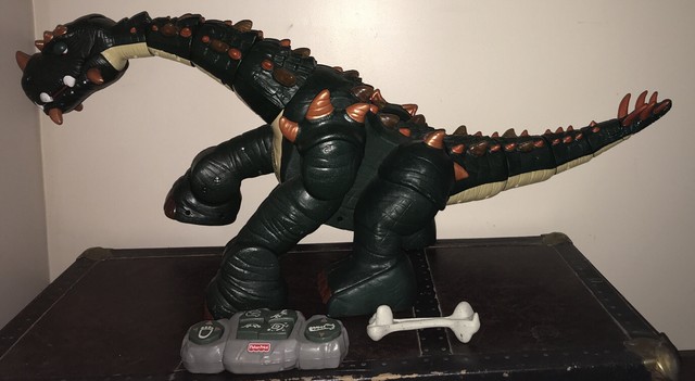 imaginext spike the ultra dinosaur replacement remote