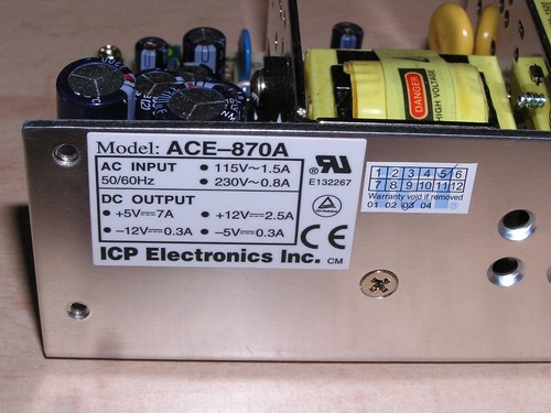 ICP Electronics (IEI) ACE-870A Switching Power Supply AT 70W Compact excellent - Picture 2 of 7