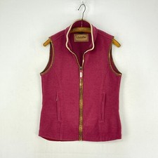 Schoffel Lyndon Fleece Gilet Womens 10 Raspberry Red Outdoor Country Warmer Vest