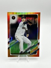 Yuki Takahashi 2021 Topps NPB Orange Foil /25 #110 Yomiuri Giants