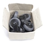 Steinco Swivel Caster Black Rubber 75X23.5 *Lot Of 4*