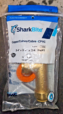 #ad #ad SharkBite Push to Connect FNPT Expansion Tank Slip Tee $19.78