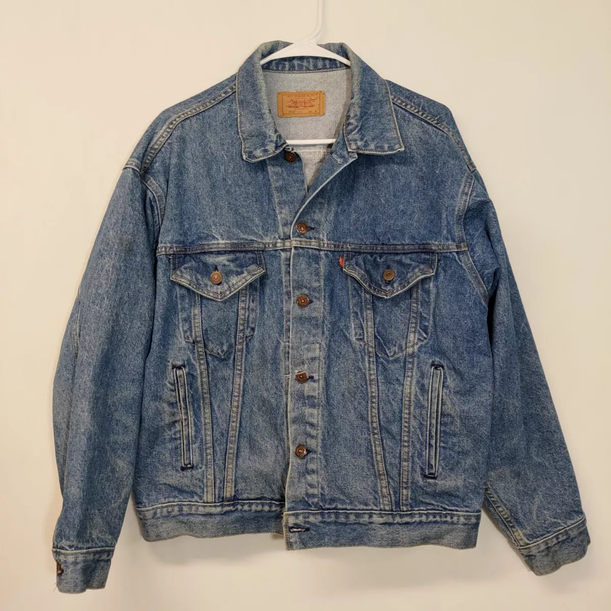 80s Levis Jean Jacket - Men's Small, Women's Medium