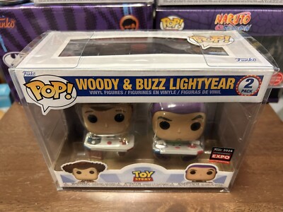 FUNKOPOP！　トイストーリー　ウッディ Amazon.com: Funko Pop! Disney: Toy Story - Woody & Buzz