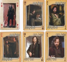 Gary Oldman Harry Potter Playing Cards Lot of 10 - Sirius Black