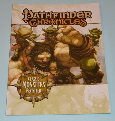 1E PATHFINDER CHRONICLES Classic Monsters Revisited RPG D&D 3.5 Paizo