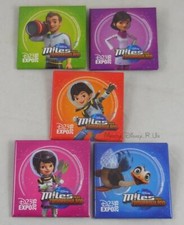 new-disney-d23-expo-2015-miles-from-tomorrowland-button-pin-back-pinback-5-set
