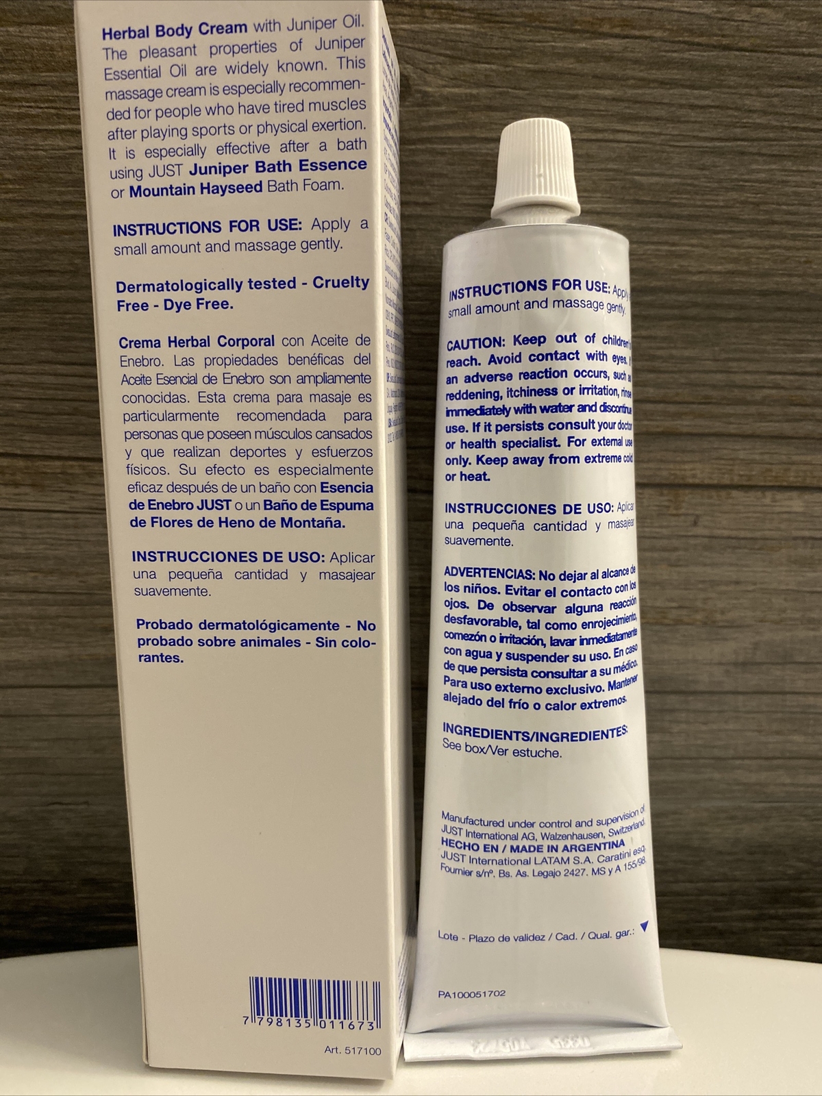 Juniper Cream Swiss Just ( Crema De Enebro ) 96g eBay