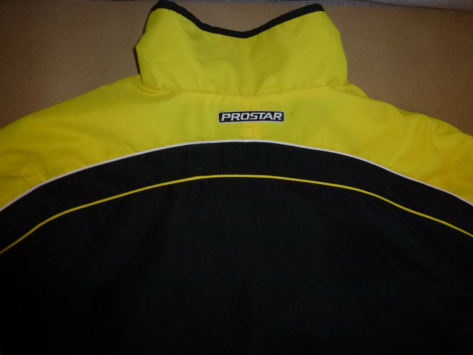 Prostar Track Top - Black/Yellow/White - Small Youth(26/28") image 4
