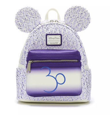    Loungefly Mickey Minnie Paris 30 30th Grand Finale Rucksack Backpack Sac
