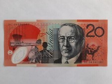 2008 $20 Stevens-Henry Australian Bank Note R421b Unc