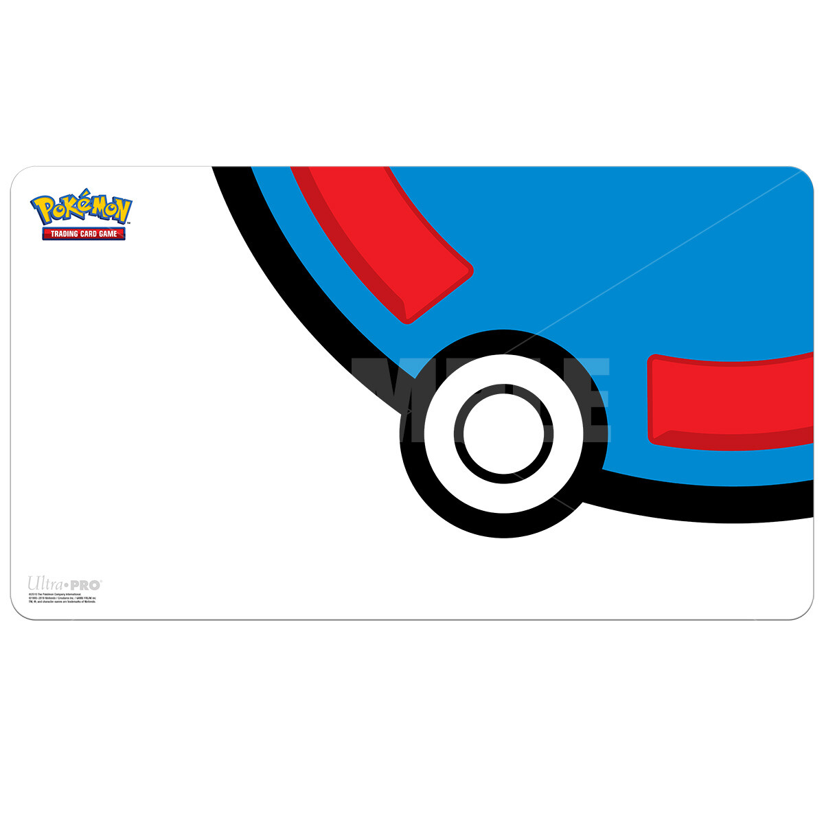 Pokemon Superball Spielmatte
