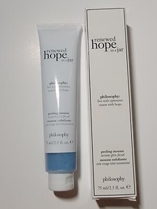 Philosophy Renewed Hope in a Jar Peeling Mousse Instant Glow Facial 75ml/2.5 oz.