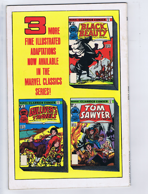 Marvel Classics Comics #8 Marvel 1976 Moby Dick by Herman Melville