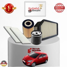 KIT TAGLIANDO 4 FILTRI HYUNDAI i20 1.4 CRDI 55KW 75CV DAL 2009 ->
