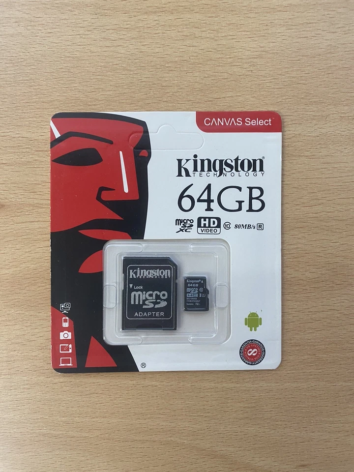 64 GB memory Card Kingston Camera Phone - Image 3 of 4