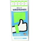 Lot of 3: Artemax TYVEK WRISTBANDS Neon Colors 100-Count Each ~ New in Packages — photo 3