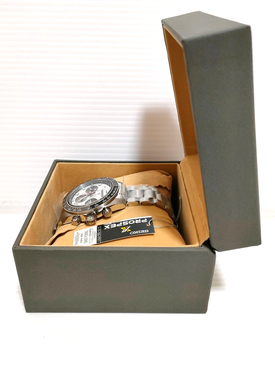 SEIKO Prospex SPEEDTIMER Solar Chronograph Panda SBDL095 Men's