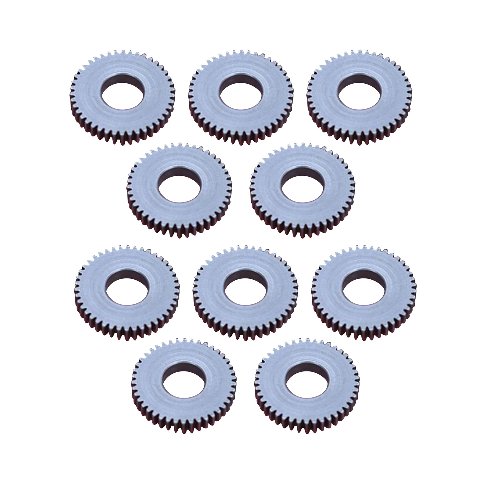 20Pcs Steel 42Teeth 0.4 Modulus 17.3MM Outer Diameter 7.05mm Hole Metal Gear
