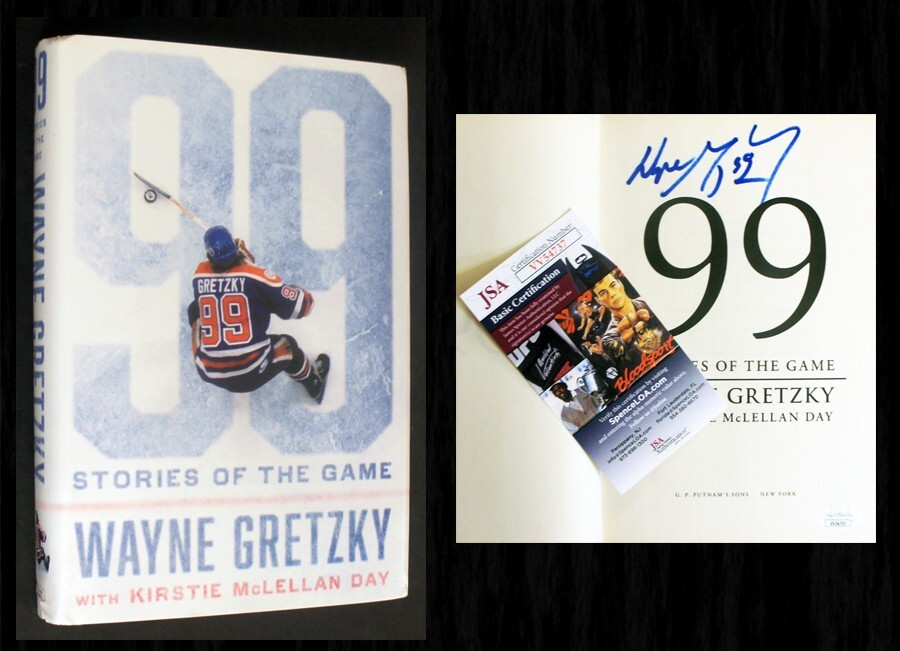 JSA Cert! WAYNE GRETZKY SIGNED in Person - 99: Stories of the Game, NHL Hockey! 