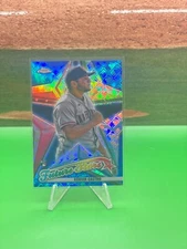 2022 Chrome Logofractor Edition Future Stars BLUE #/150 Kervin Castro Rookie